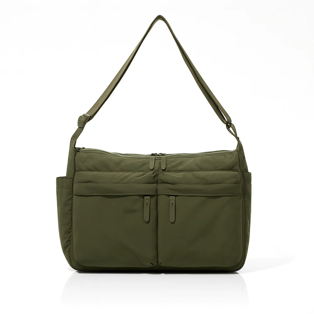 Beign Multi-Pocket Shoulder Bag