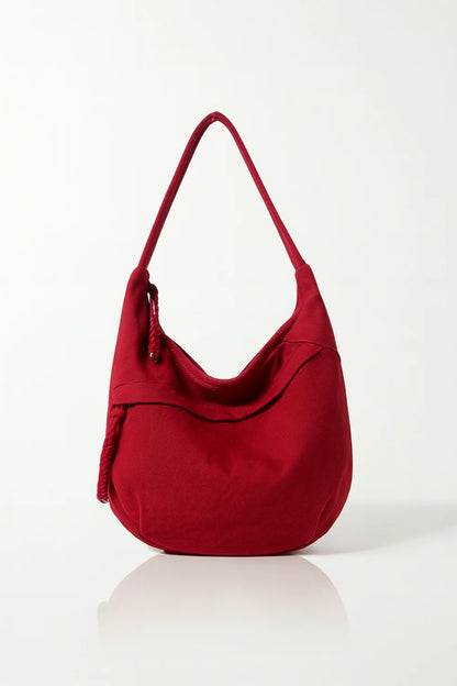 Red Dumpling Crossbody Bag