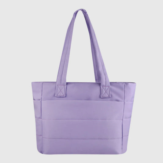 MOKARA Purple Puffer Tote bag