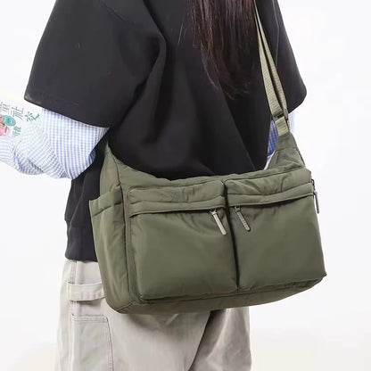 Beign Multi-Pocket Shoulder Bag
